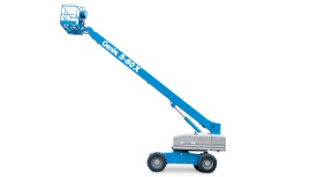 125 ft. telescopic boom lift rental in Trout