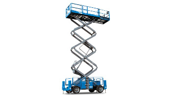 10 Ft.  scissor lift rental in Barre